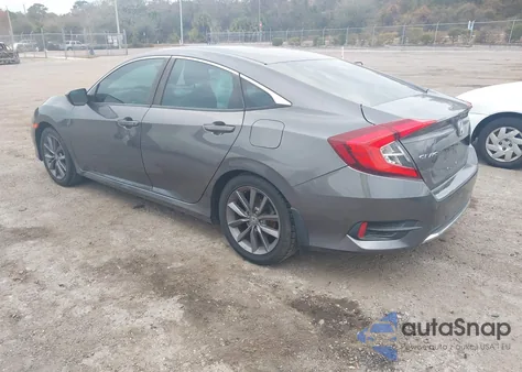 2019 Honda Civic Lx из США, поврежденный, VIN 19XFC2F66KE206829